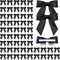 60 Pcs Satin Ribbon Bows 3 x 3 Inches Self Adhesive Satin Bows for Gift Wrapping Premade Ribbon Bows with Double Sided Tape for Crafts